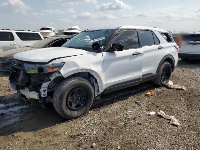 1FM5K8AW7MNA13592 - 2021 FORD EXPLORER POLICE INTERCEPTOR 白色 照片 1