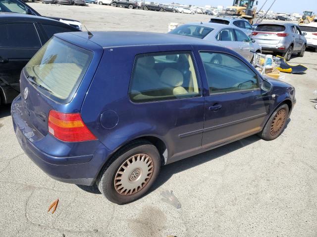 9BWBT61J514056395 - 2001 VOLKSWAGEN GOLF GL PURPLE photo 3