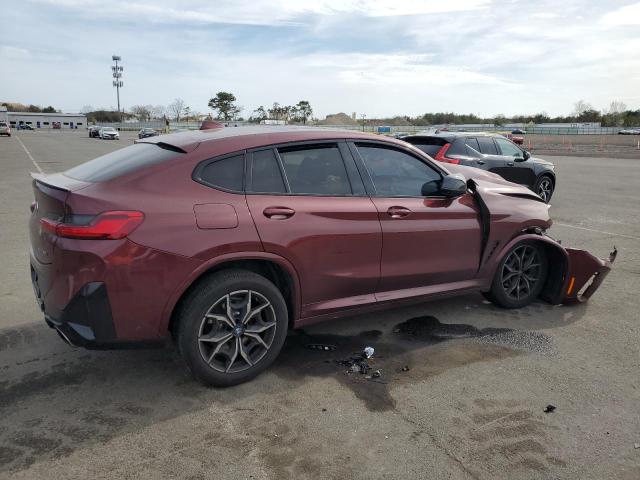 5UX33DT05P9P13360 - 2023 BMW X4 XDRIVE30I BURGUNDY photo 3