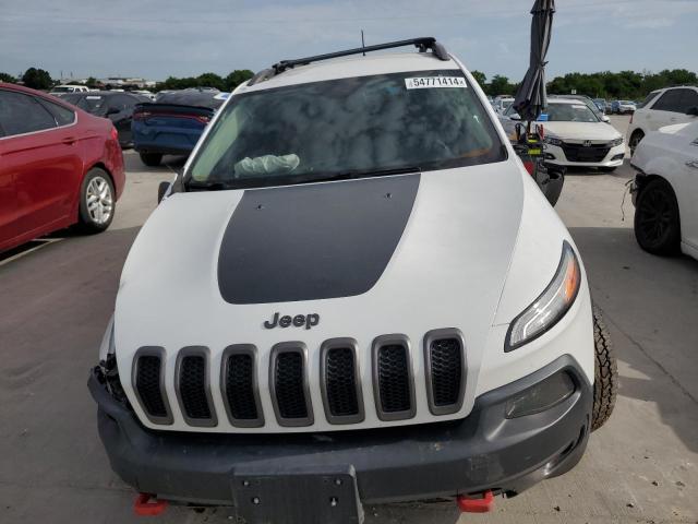 1C4PJMBB0GW227584 - 2016 JEEP CHEROKEE TRAILHAWK WHITE photo 5
