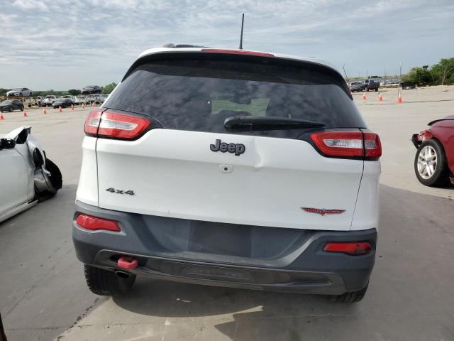 1C4PJMBB0GW227584 - 2016 JEEP CHEROKEE TRAILHAWK WHITE photo 6