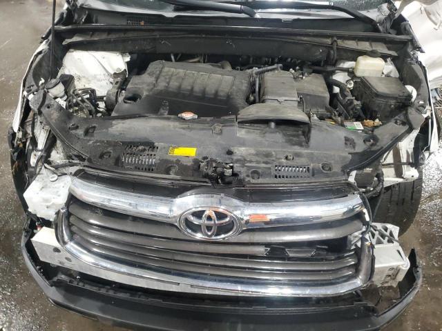 5TDJKRFH0GS297701 - 2016 TOYOTA HIGHLANDER XLE WHITE photo 12