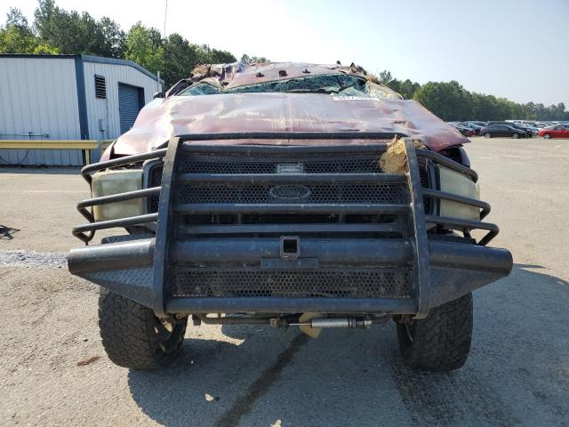 1FTSW31F4XED36761 - 1999 FORD F350 SRW SUPER DUTY BURGUNDY photo 5