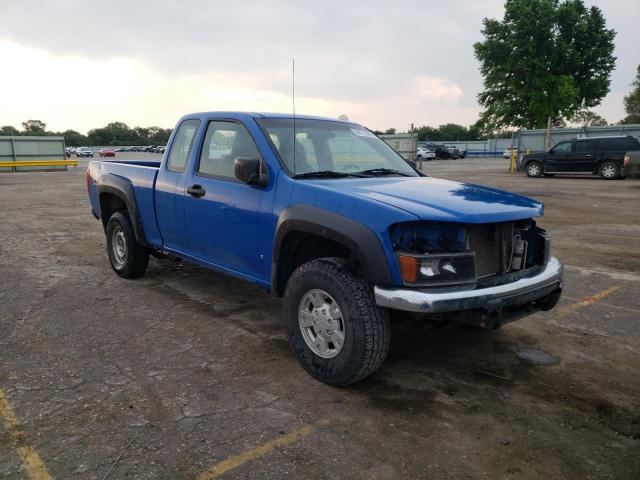 1GCDT19E778127398 - 2007 CHEVROLET COLORADO BLUE photo 4