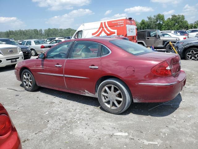 2G4WE567551190527 - 2005 BUICK LACROSSE CXS MAROON photo 2
