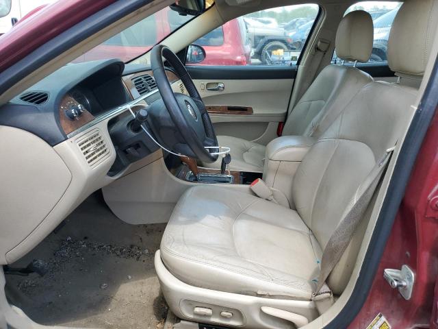 2G4WE567551190527 - 2005 BUICK LACROSSE CXS MAROON photo 7