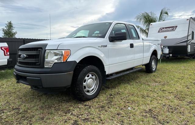 1FTEX1EM6EKG33505 - 2014 FORD F150 SUPER CAB WHITE photo 2