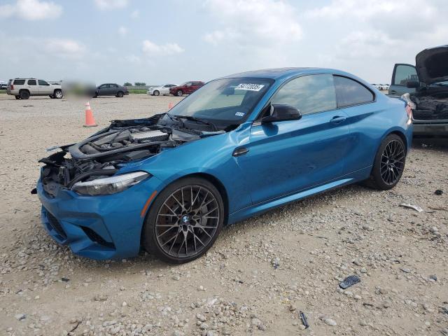 WBS2U7C05M7H42453 - 2021 BMW M2 COMPETITION ლურჯი ფოტო 1
