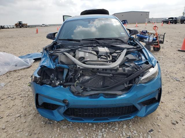 WBS2U7C05M7H42453 - 2021 BMW M2 COMPETITION ლურჯი ფოტო 5