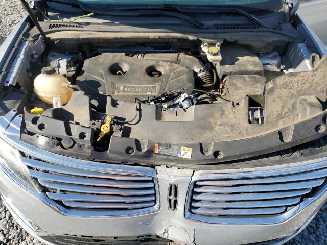 5LMCJ2C9XHUL09312 - 2017 LINCOLN MKC SELECT Արծաթագույն լուսանկար 12