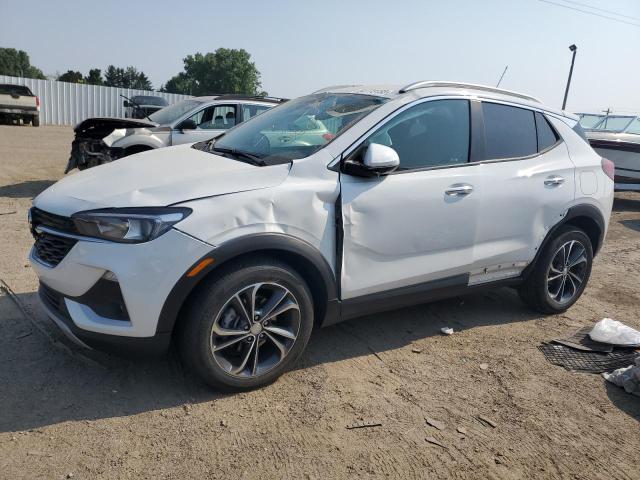 KL4MMESLXNB144493 - 2022 BUICK ENCORE GX SELECT WHITE photo 1