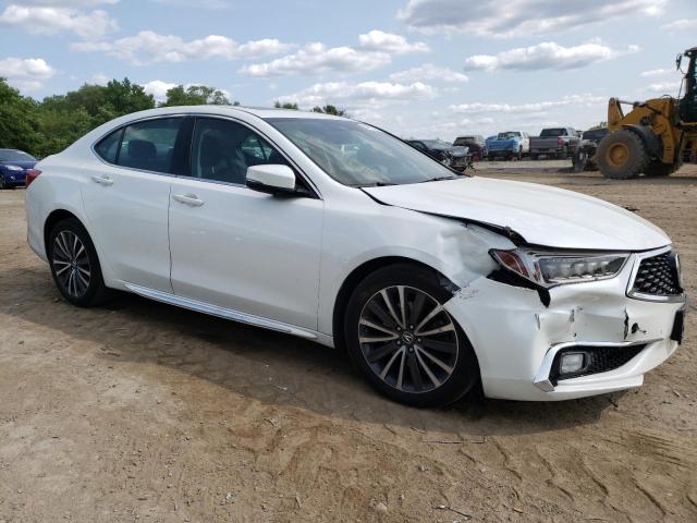 19UUB2F75JA003677 - 2018 ACURA TLX ADVANCE WHITE photo 4