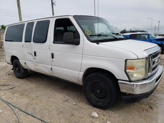 1FBNE31L28DB25804 - 2008 FORD ECONOLINE E350 SUPER DUTY WAGON WHITE photo 4