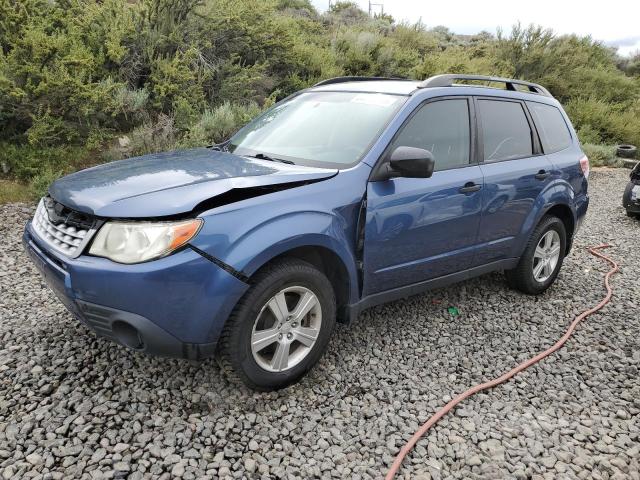 JF2SHABC2DH415702 - 2013 SUBARU FORESTER 2.5X BLUE photo 1