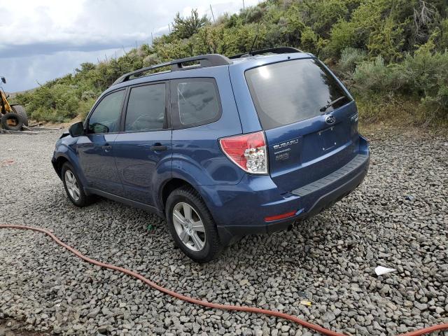 JF2SHABC2DH415702 - 2013 SUBARU FORESTER 2.5X BLUE photo 2