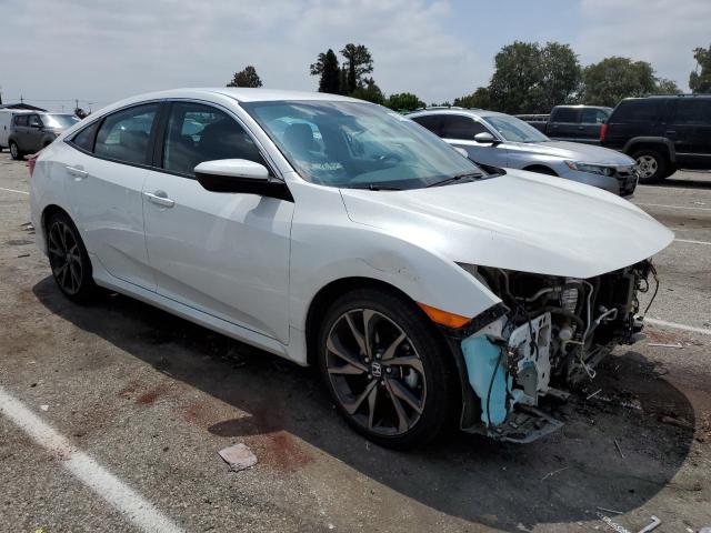 2HGFC2F86LH578759 - 2020 HONDA CIVIC SPORT 白色 照片 4