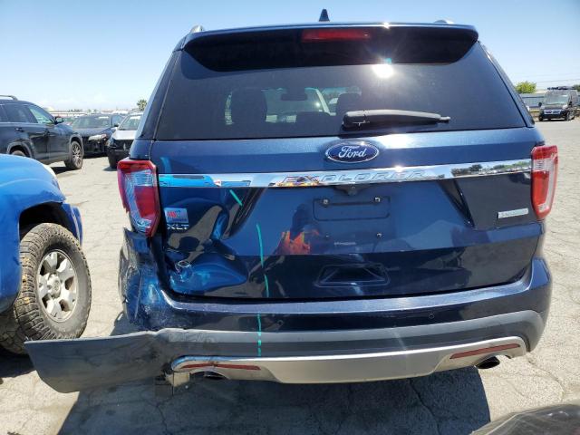 1FM5K7DH2GGB42954 - 2016 FORD EXPLORER XLT BLUE photo 6