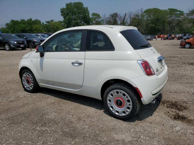 3C3CFFAR5CT287892 - 2012 FIAT 500 POP WHITE photo 2