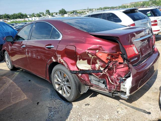 JTHBJ46G272063776 - 2007 LEXUS ES 350 MAROON photo 2