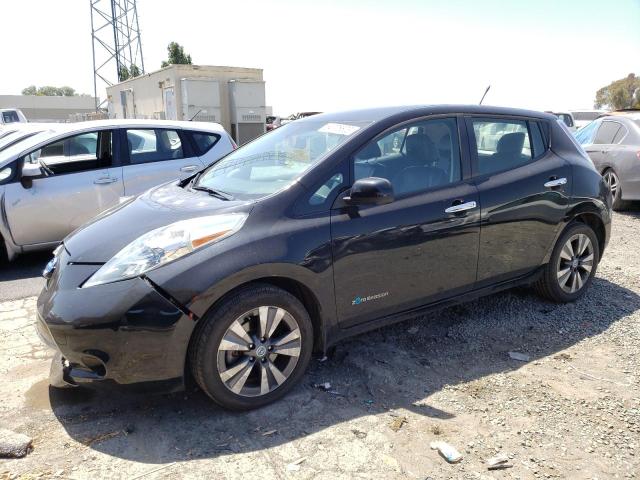 1N4AZ0CP2EC336733 - 2014 NISSAN LEAF S BLACK photo 1