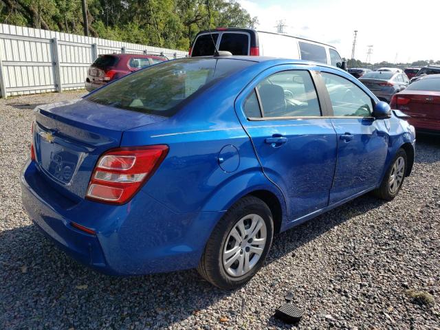 1G1JB5SG1H4158320 - 2017 CHEVROLET SONIC LS 蓝色 照片 3