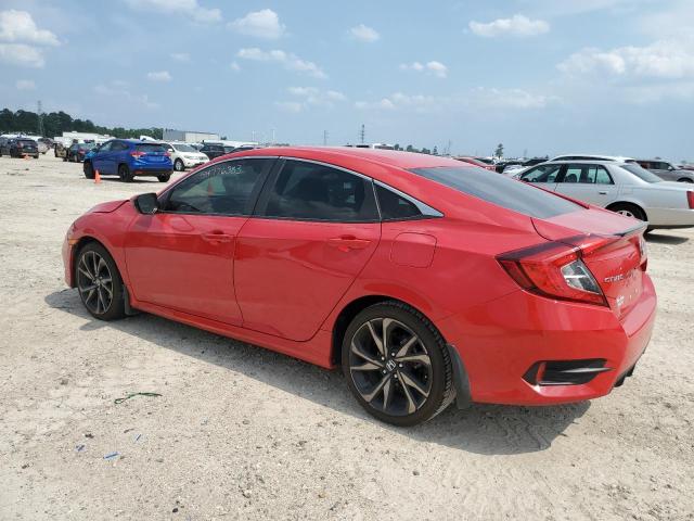 2HGFC2F89KH525990 - 2019 HONDA CIVIC SPORT 红色 照片 2