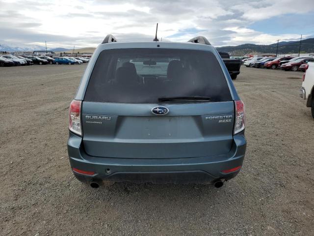 JF2SHADC9CH450619 - 2012 SUBARU FORESTER 2.5X PREMIUM BLUE photo 6