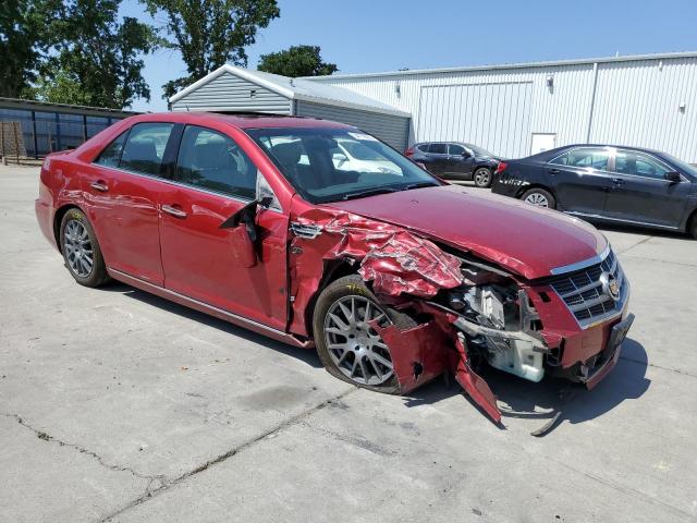 1G6DK67V480183403 - 2008 CADILLAC STS RED photo 4