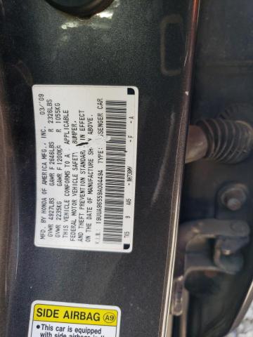 19UUA96559A004494 - 2009 ACURA TL CHARCOAL photo 12