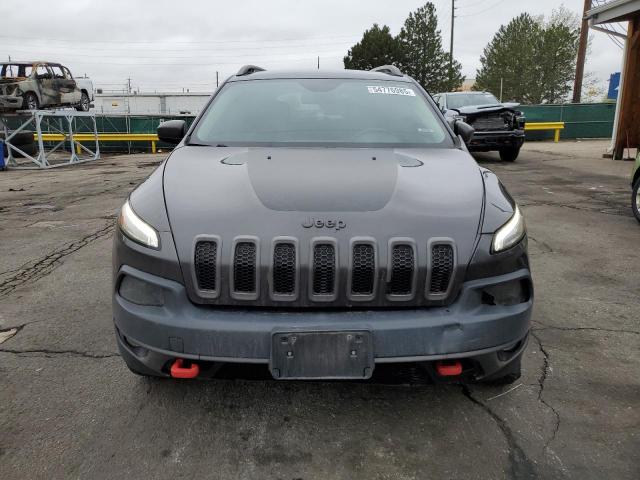 1C4PJMBB0GW164437 - 2016 JEEP CHEROKEE TRAILHAWK GRAY photo 5