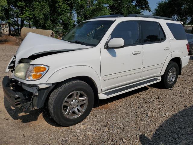 5TDZT38A04S224482 - 2004 TOYOTA SEQUOIA LIMITED WHITE photo 1