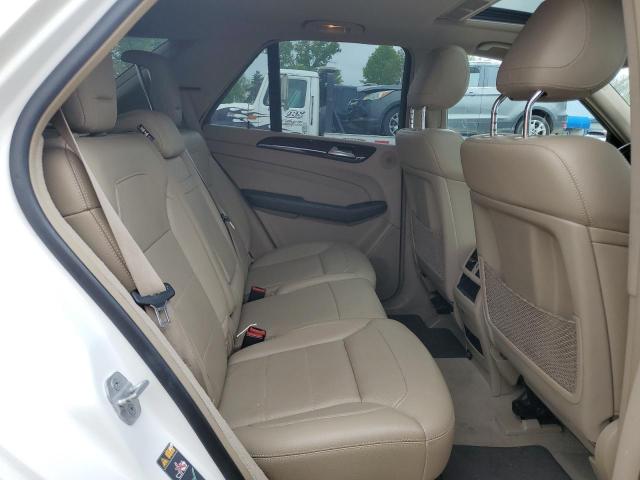 4JGDA5HBXEA409539 - 2014 MERCEDES-BENZ ML 350 4MATIC WHITE photo 11