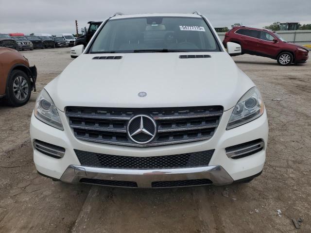 4JGDA5HBXEA409539 - 2014 MERCEDES-BENZ ML 350 4MATIC WHITE photo 5