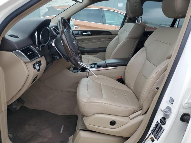 4JGDA5HBXEA409539 - 2014 MERCEDES-BENZ ML 350 4MATIC WHITE photo 7