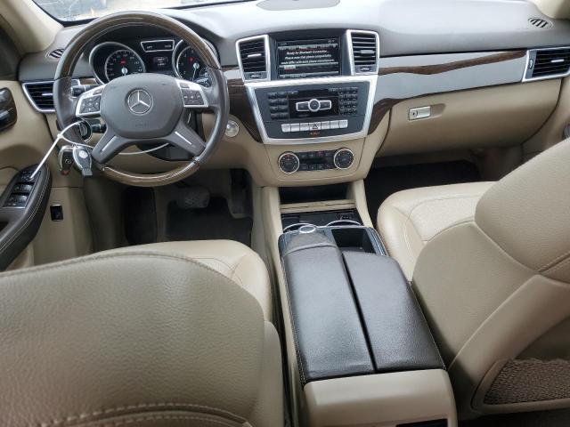 4JGDA5HBXEA409539 - 2014 MERCEDES-BENZ ML 350 4MATIC WHITE photo 8