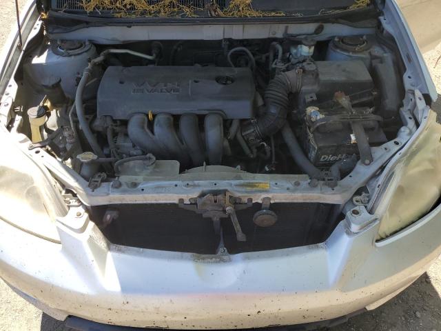 2T1KR32E97C653886 - 2007 TOYOTA COROLLA MA XR SILVER photo 11