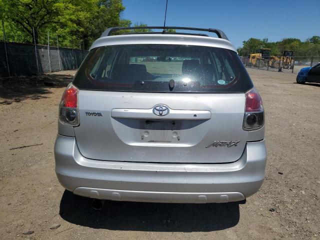 2T1KR32E97C653886 - 2007 TOYOTA COROLLA MA XR SILVER photo 6