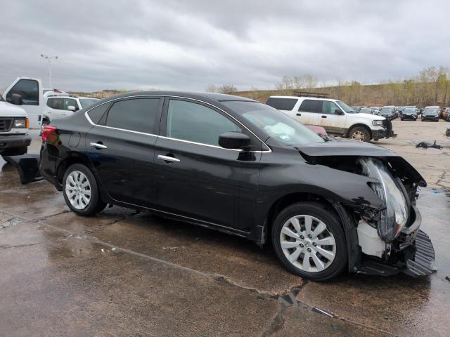 3N1AB7AP2KY256106 - 2019 NISSAN SENTRA S BLACK photo 4