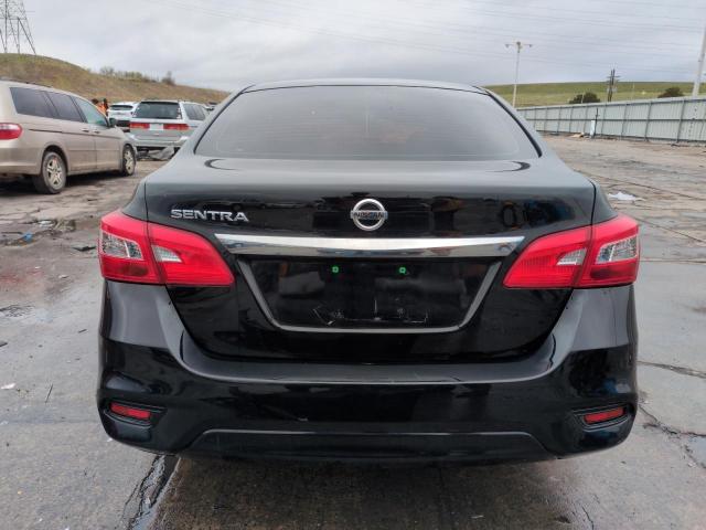 3N1AB7AP2KY256106 - 2019 NISSAN SENTRA S BLACK photo 6
