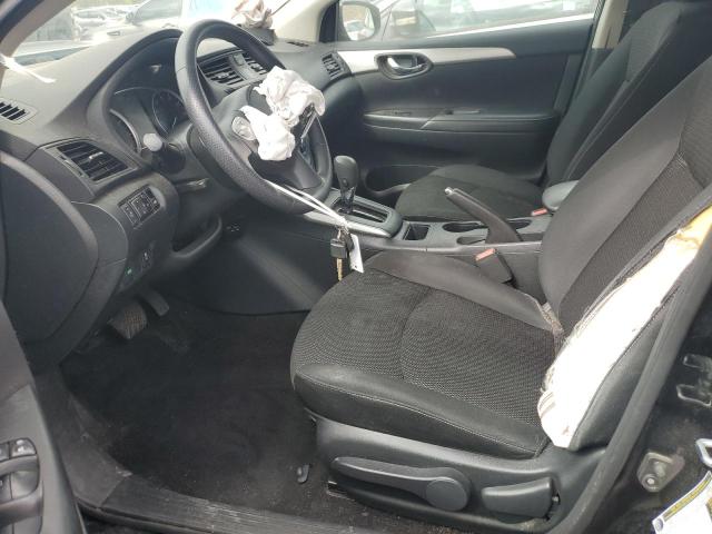 3N1AB7AP2KY256106 - 2019 NISSAN SENTRA S BLACK photo 7