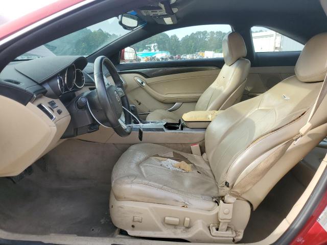 1G6DJ1ED5B0109009 - 2011 CADILLAC CTS PERFORMANCE COLLECTION წითელი ფოტო 7