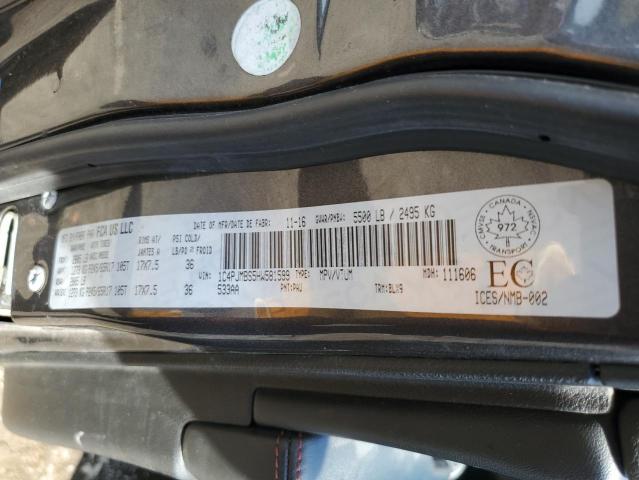 1C4PJMBS5HW581599 - 2017 JEEP CHEROKEE TRAILHAWK GRAY photo 14