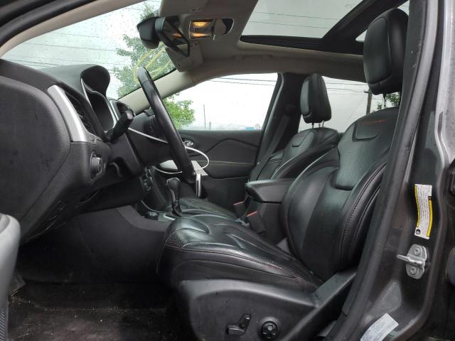 1C4PJMBS5HW581599 - 2017 JEEP CHEROKEE TRAILHAWK GRAY photo 7