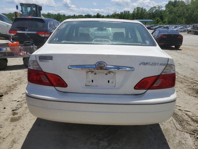 4T1BF28B23U322043 - 2003 TOYOTA AVALON XL WHITE photo 6