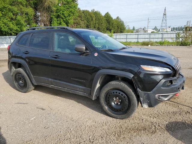 1C4PJMBS7FW644358 - 2015 JEEP CHEROKEE TRAILHAWK შავი ფოტო 4