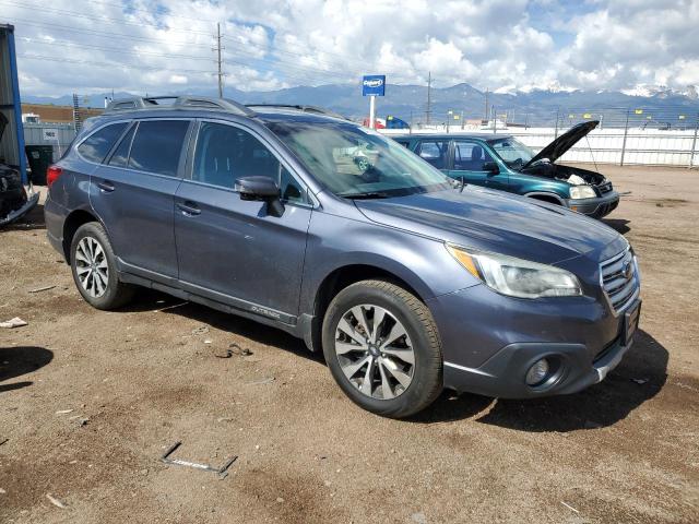 4S4BSEKC6H3249593 - 2017 SUBARU OUTBACK 3.6R LIMITED GRAY photo 4