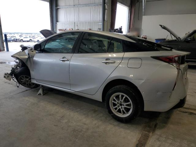 JTDKARFU7J3055033 - 2018 TOYOTA PRIUS SILVER photo 2