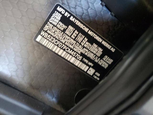 WB523CF07PCM45705 - 2023 BMW IX XDRIVE50 BLACK photo 13