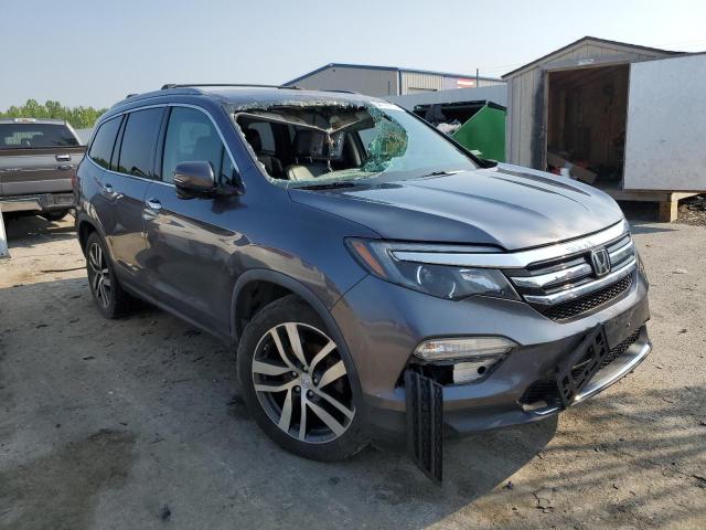 5FNYF6H96GB107427 - 2016 HONDA PILOT TOURING GRAY photo 4