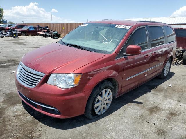 2C4RC1BG7DR621181 - 2013 CHRYSLER TOWN & COU TOURING 栗色 照片 1